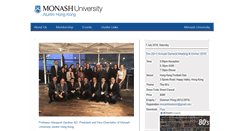 Desktop Screenshot of monashalumni.org